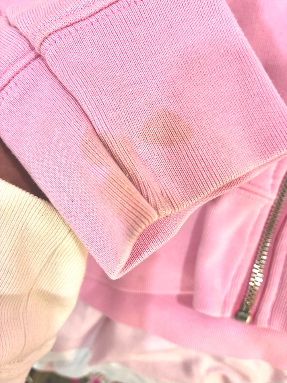 Vintage 2006 Victoria's Secret Pink Dog Logo Hoodie M - Picture 4 of 6